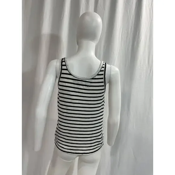 Enza Costa White Easy Tank Size S - Picture 3 of 4